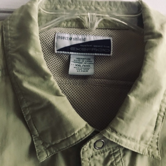insect shield Shirts Mens Insect Shield Bug Repellent Shirt Poshmark
